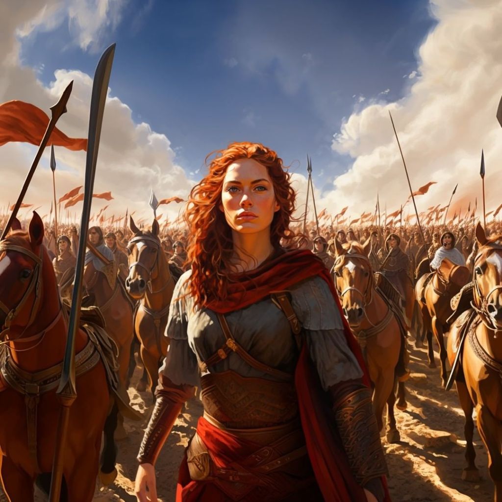 Valiant March Dawn of the Red Warrior